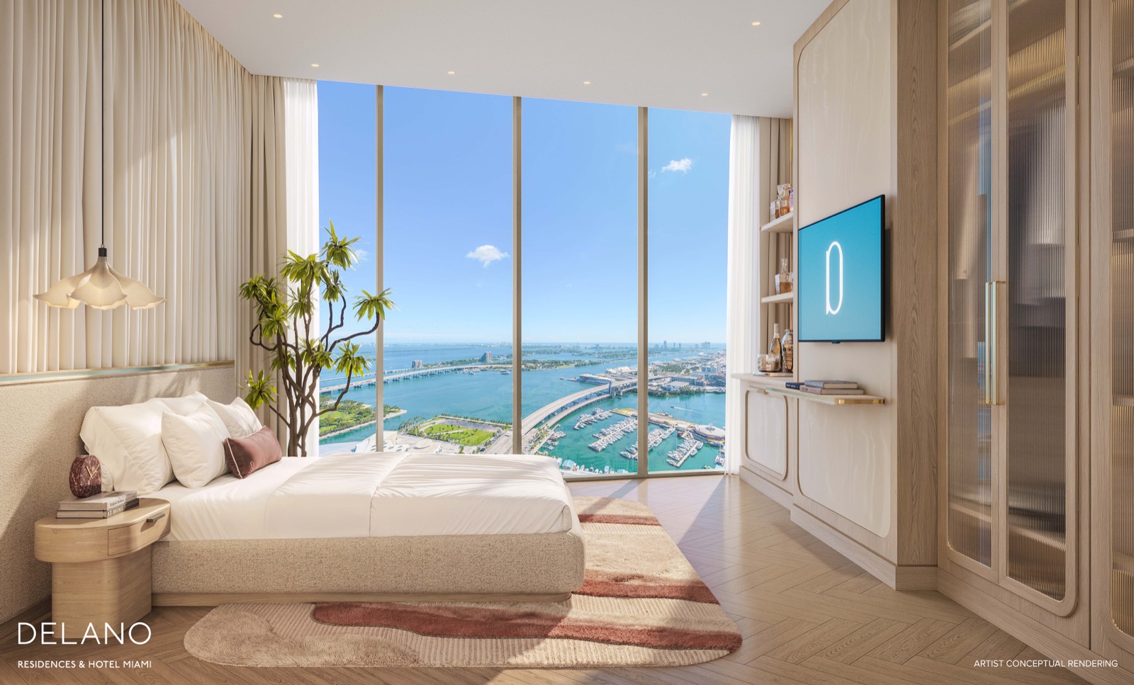 Collection bedroom — Meyer Davis furniture package included.